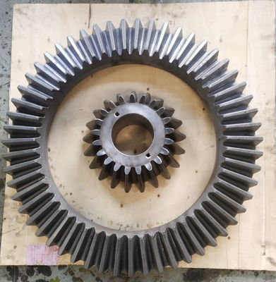 High Torque Loads Shaft Bevel Gear Large Diameter Easy To Install