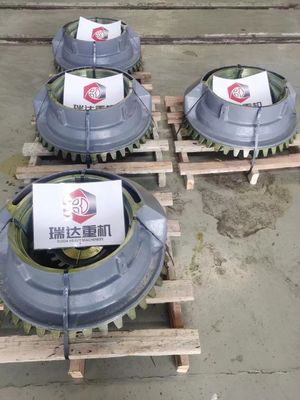 Steel Casting Large External Bevel Gear Corrosion Protection